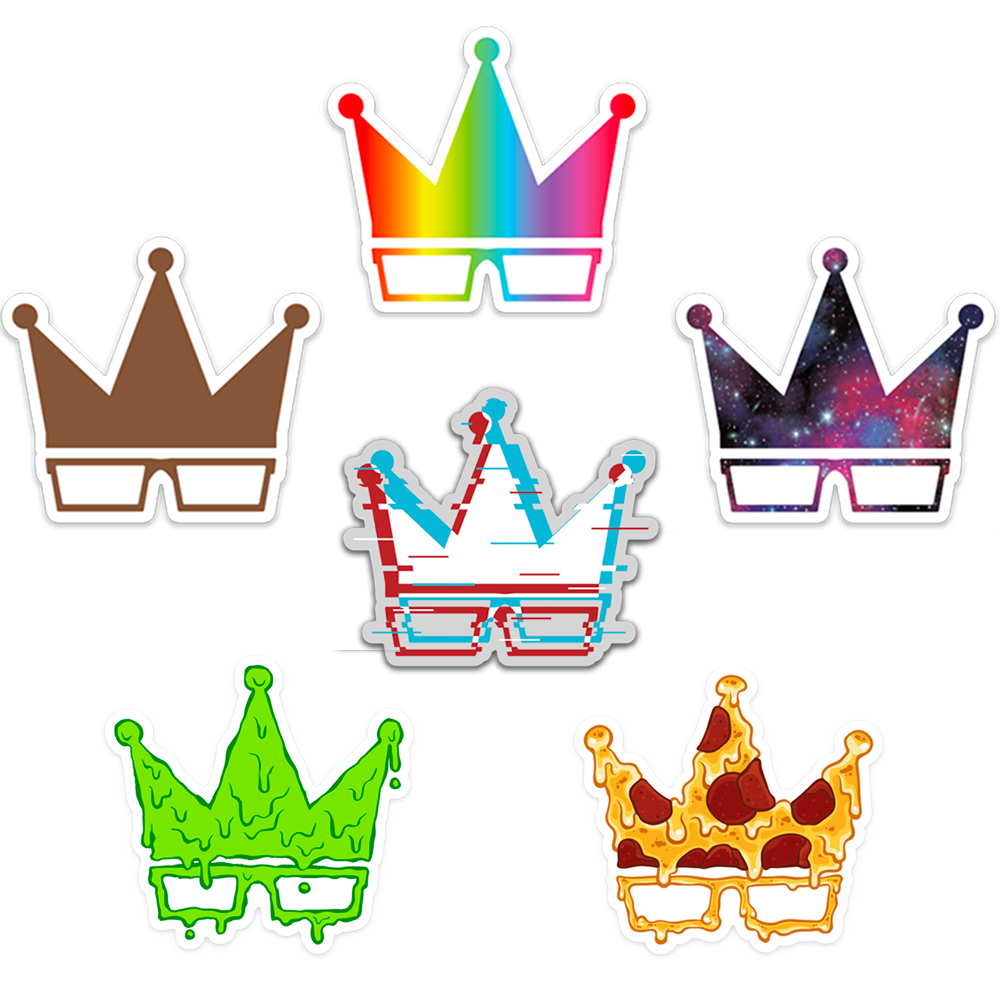 Anniversary Crown Sticker