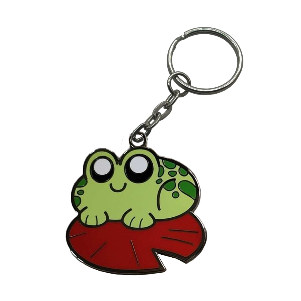 YT Frog Keychain