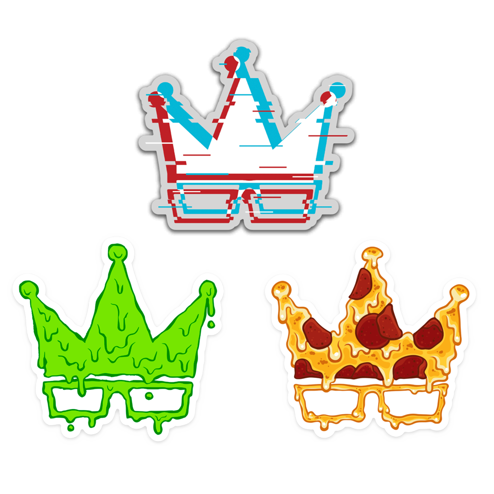 Anniversary Crown Sticker