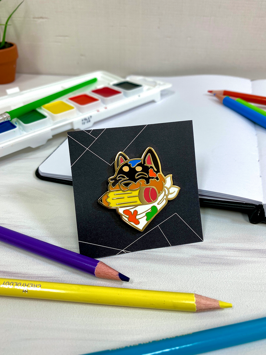 🐝 Artist Riley Enamel Pin