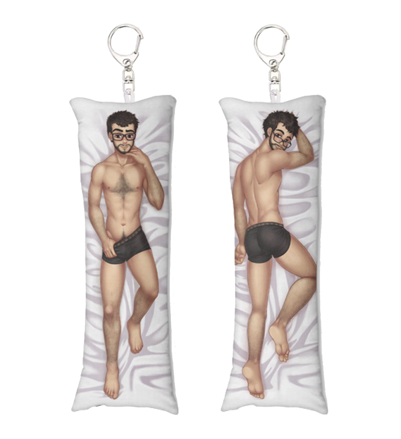 Ray Body Pillow Keychain