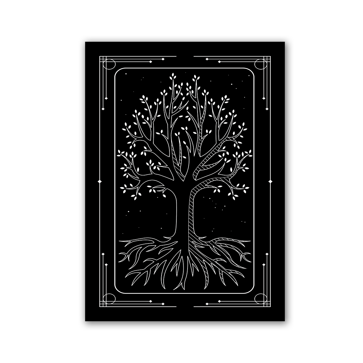 ☽ Yggdrasil Tree Print