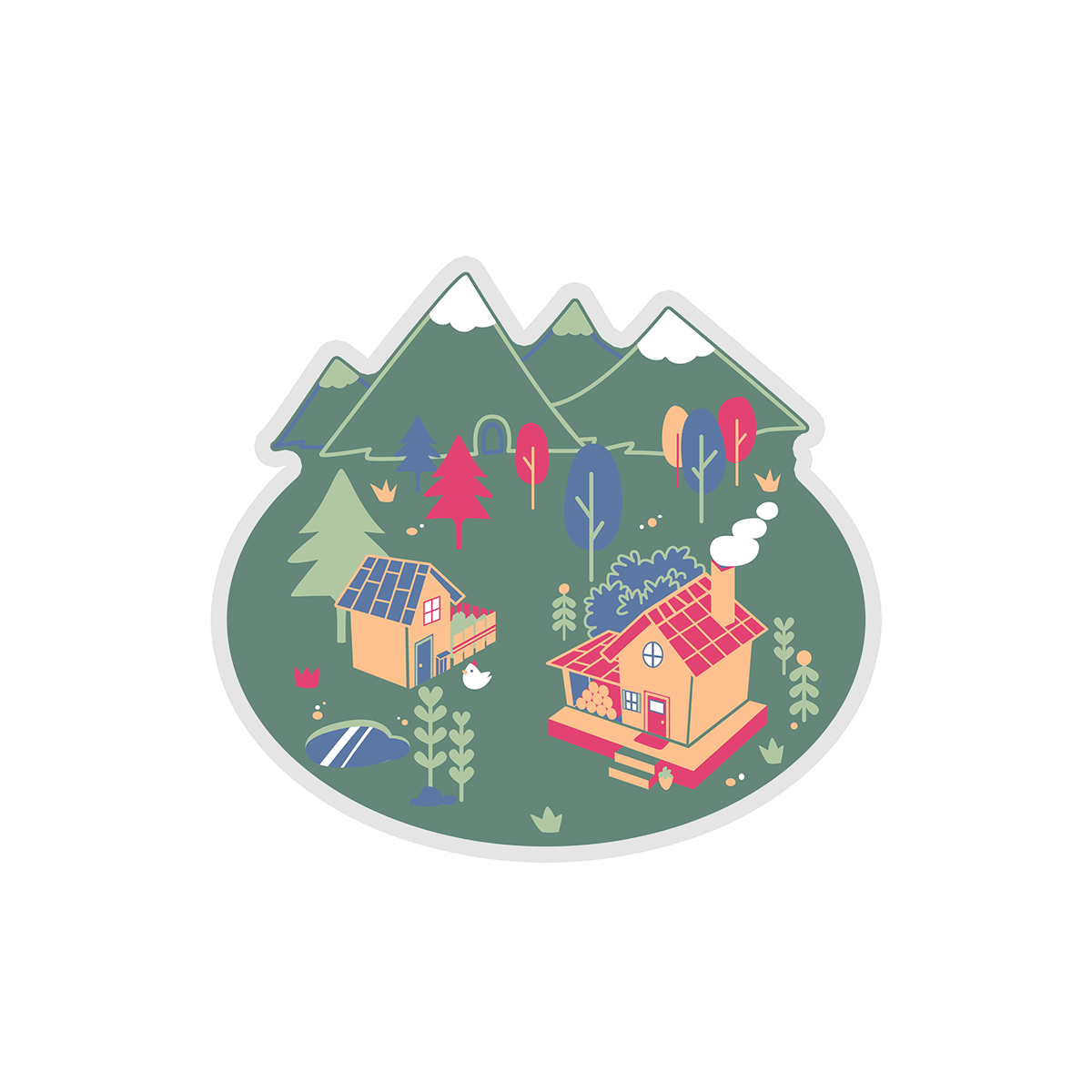 Nighton Farms Sticker