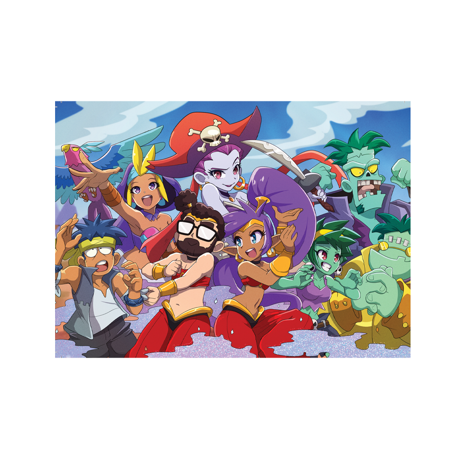 Half-Genie Ray Print