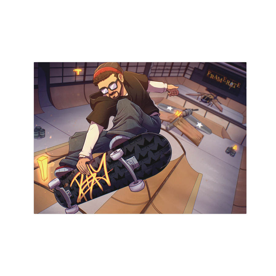 Warehouse Skater Print