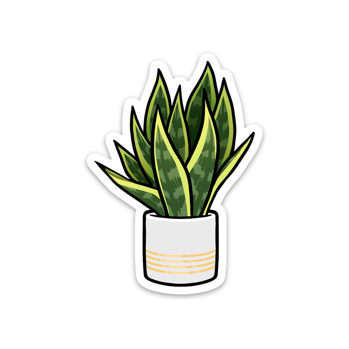 Snake Plant Stickers