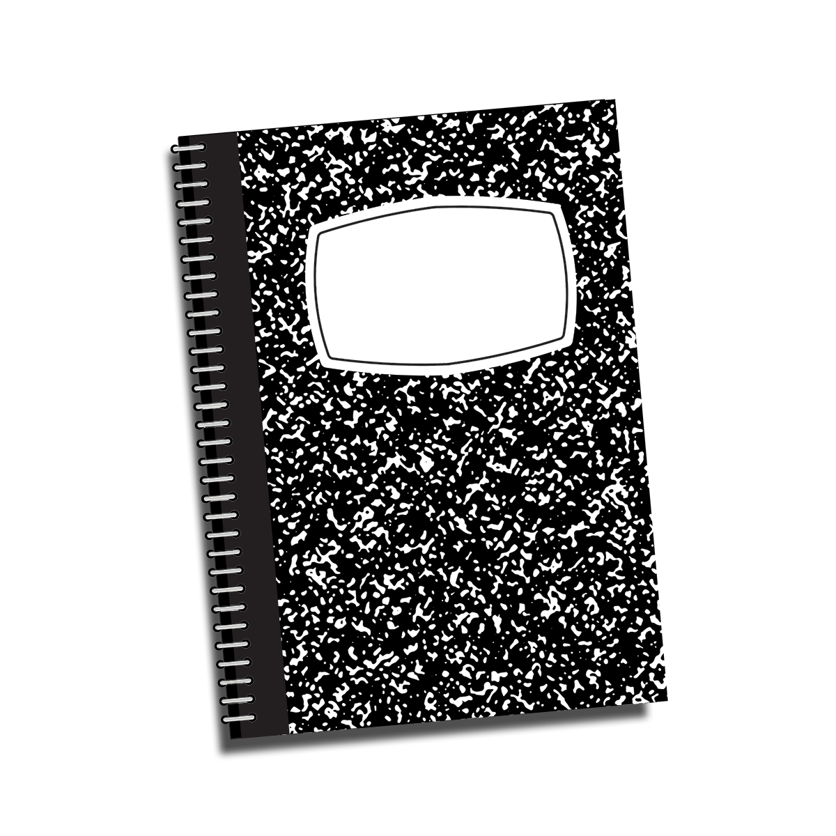 Composition Book Sticker Keeper