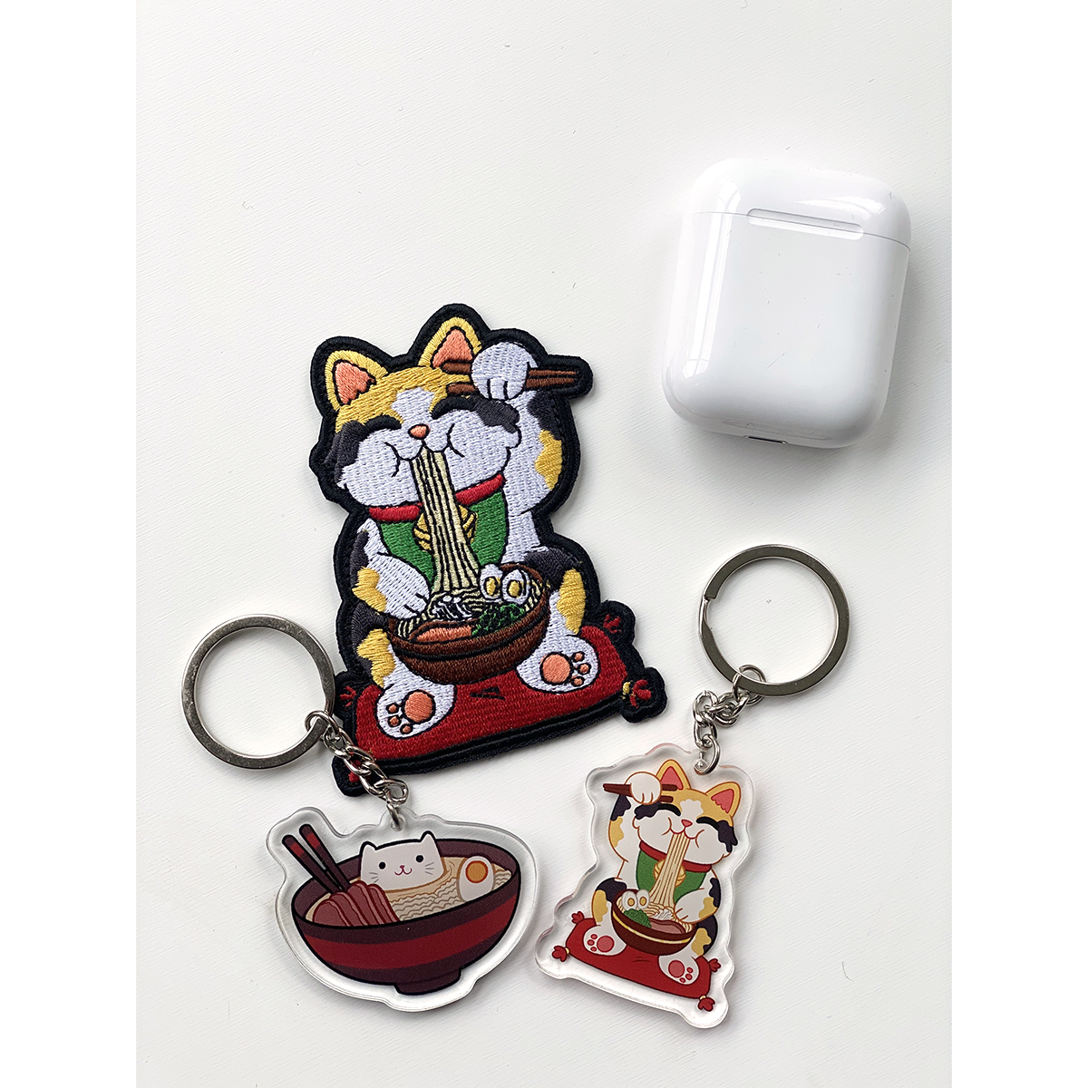 🐝 Lucky Toncatsu Keychain