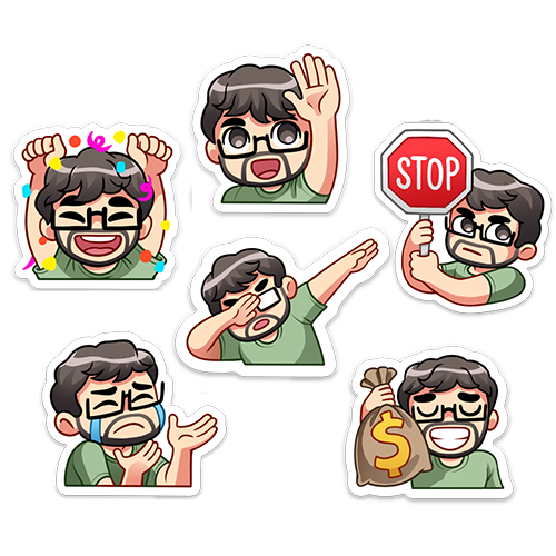 Ray Emote Stickers