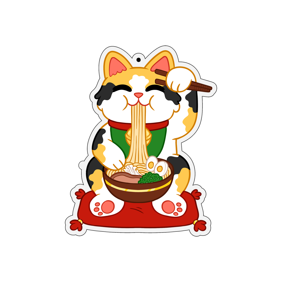 🐝 Lucky Toncatsu Keychain