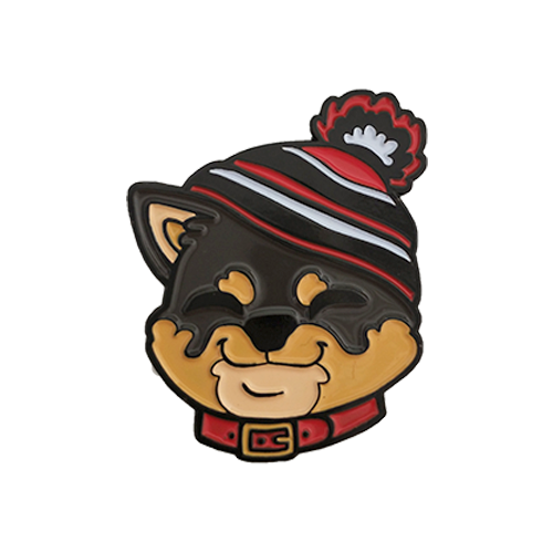 Riley the Shiba Enamel Pin