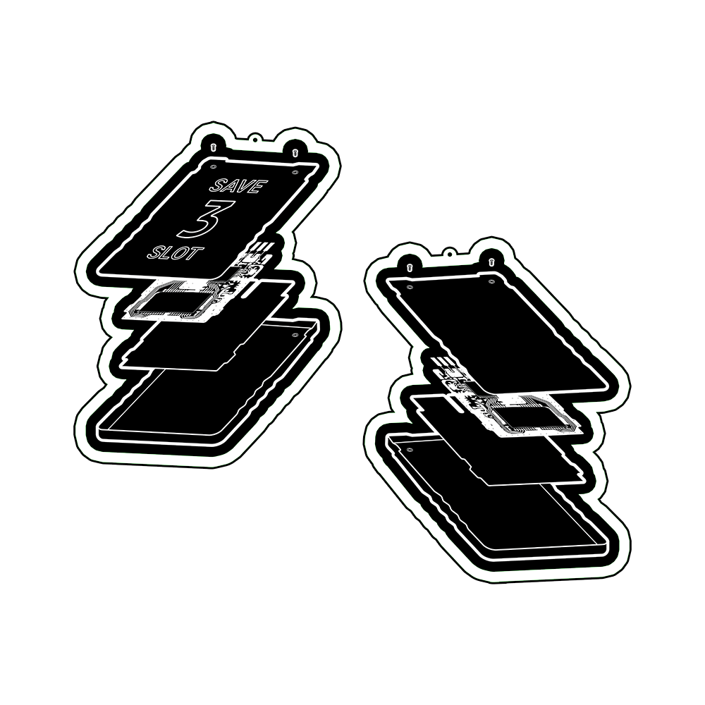 Save Slot 3 Keychain