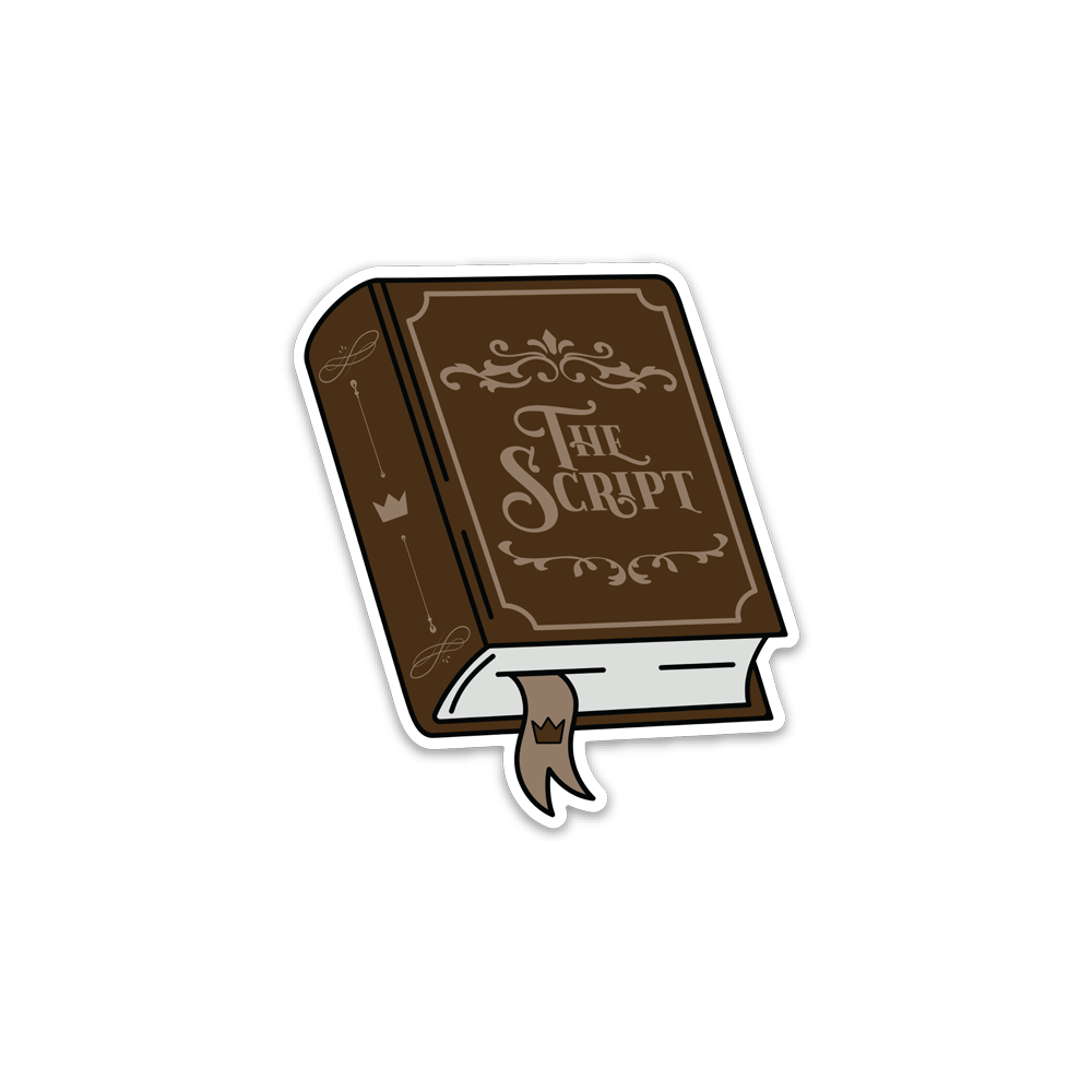 The Script Sticker