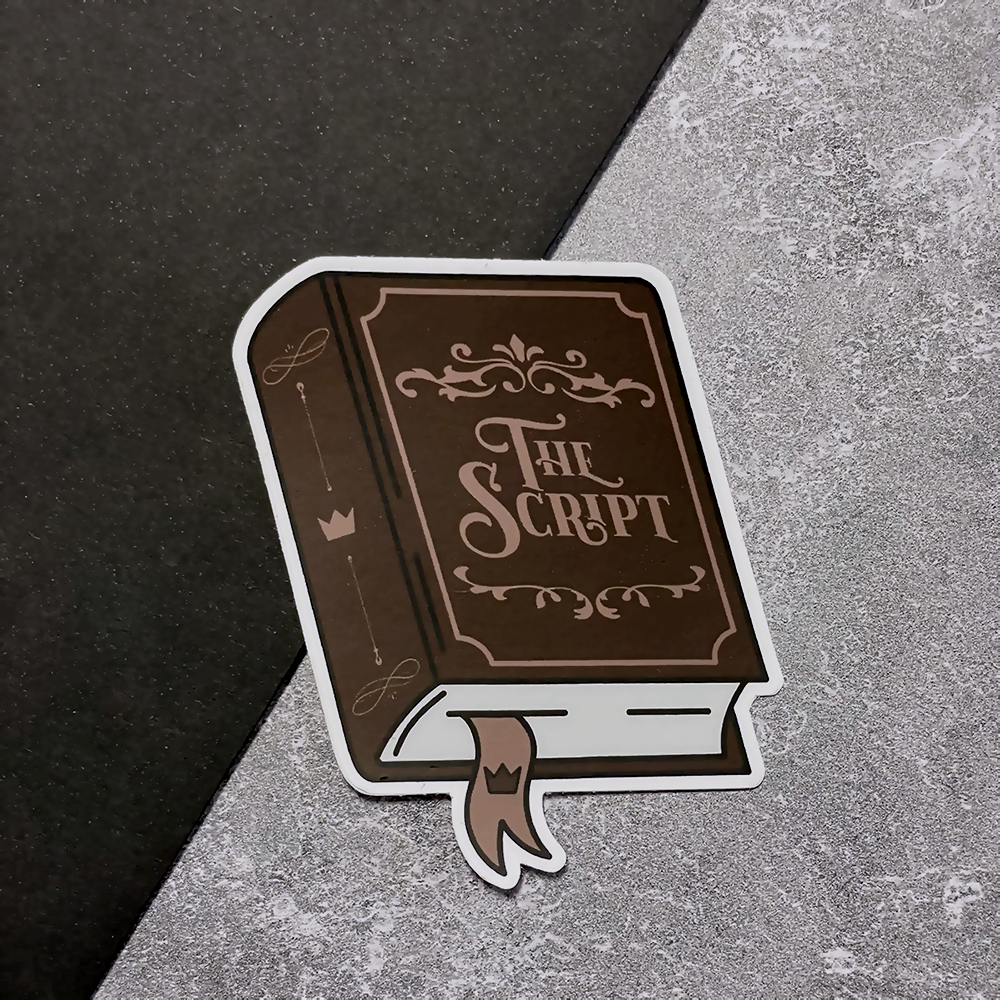 The Script Sticker