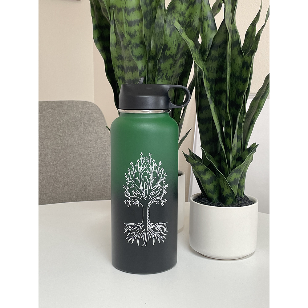 ☽ WATER BOTTLE | YGGDRASIL TREE [32oz]