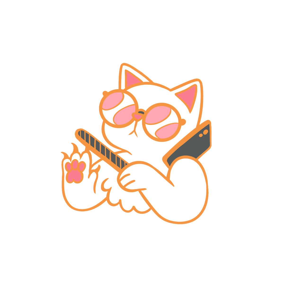 🐝 Cool Cat Enamel Pin