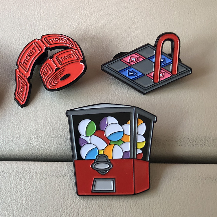 Toy Capsule Vending Machine Enamel Pin