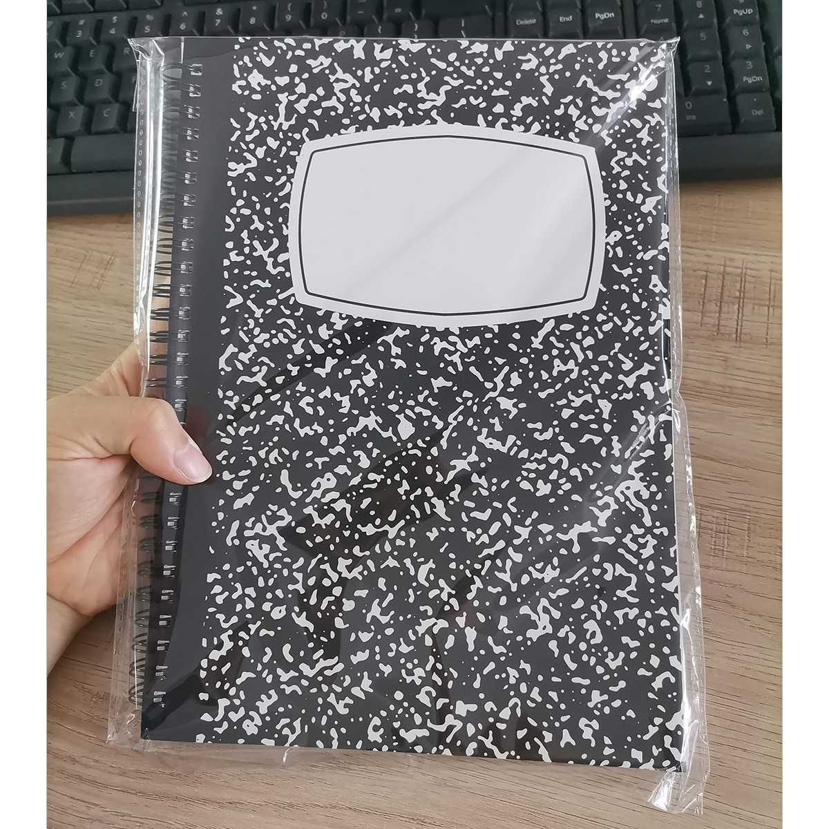 Composition Book Sticker Keeper