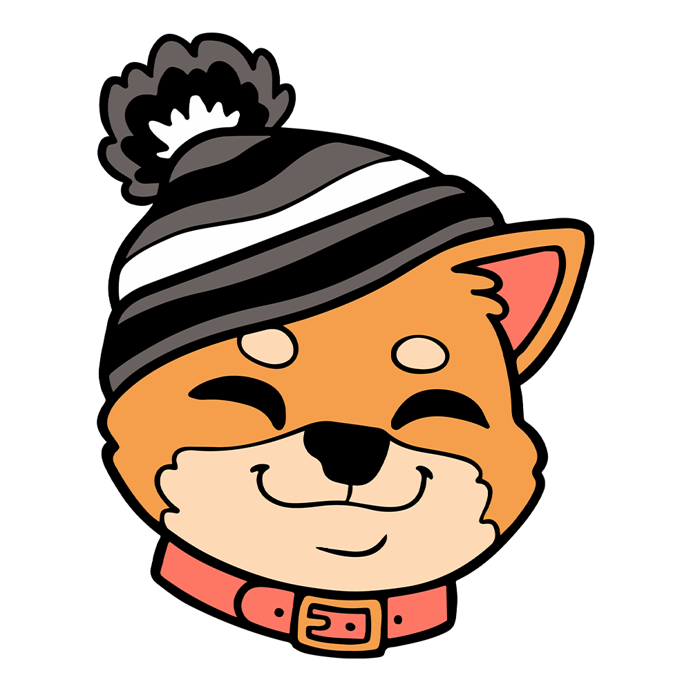 Charlie The Shiba Enamel Pin