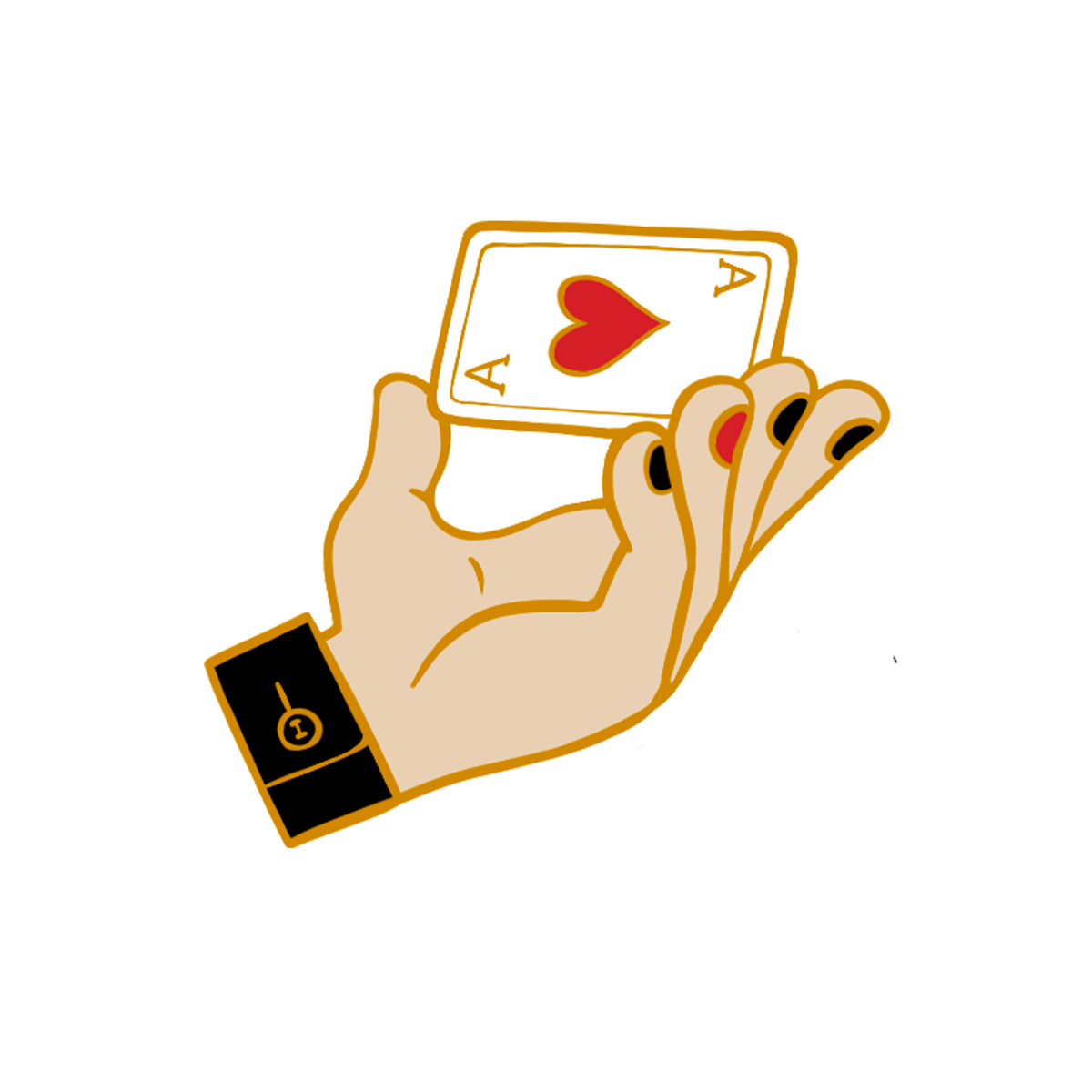 🐝 Magic Hands Enamel Pins