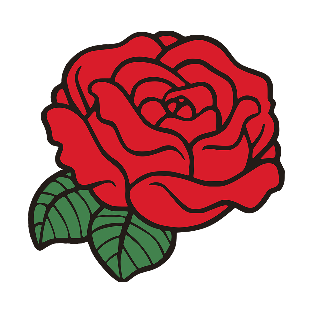 Rose Enamel Pin