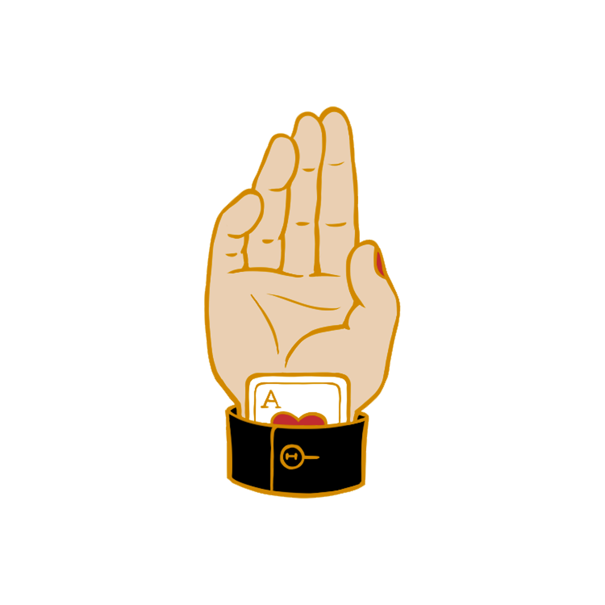 🐝 Magic Hands Enamel Pins