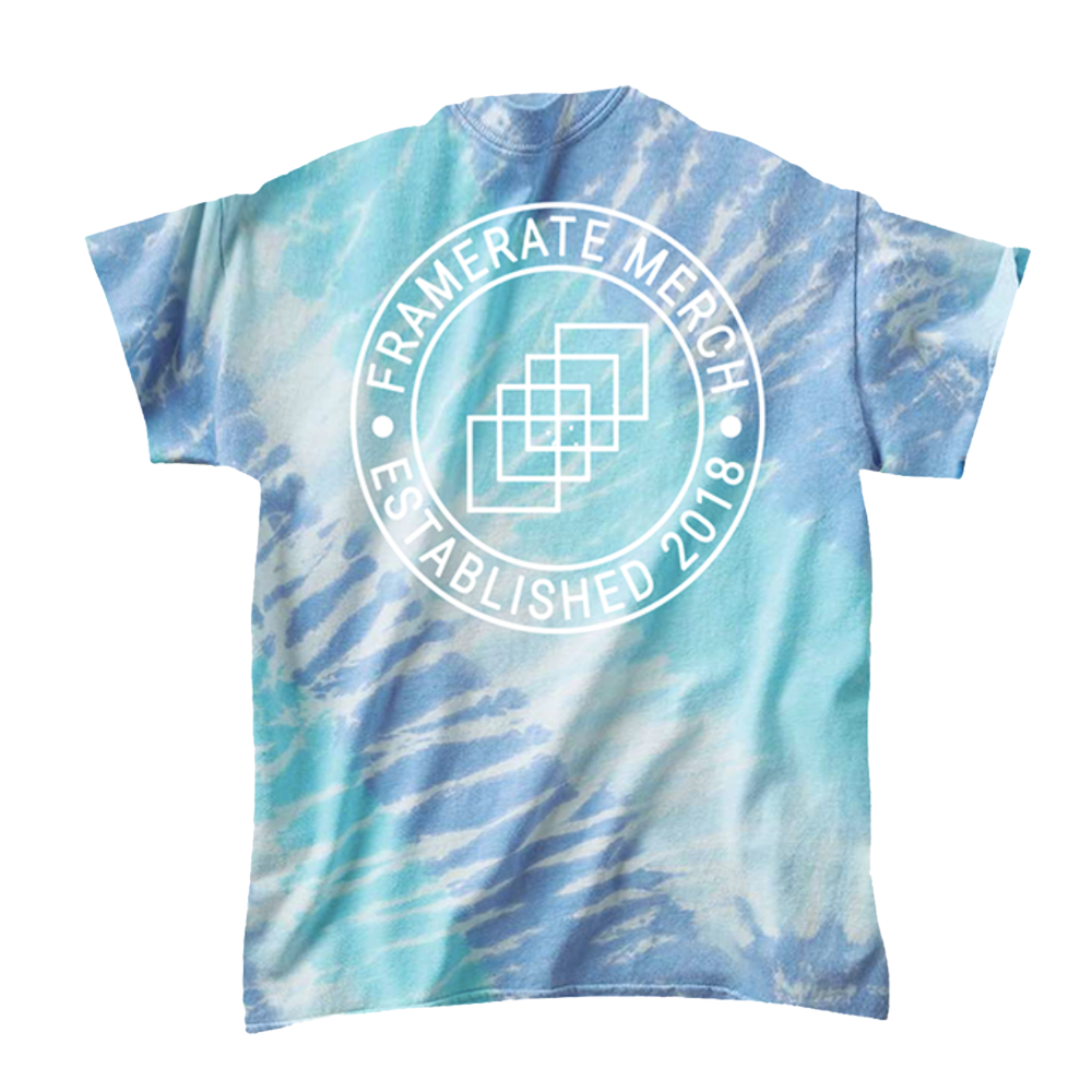 TIE DYE T-SHIRT | FRAMERATE EMBLEM